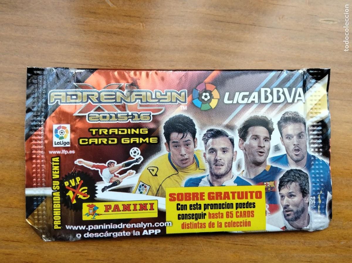 Cromos de Futebol: 1 sobre sin abrir Adrenalyn 2015 2016 15 16 panini