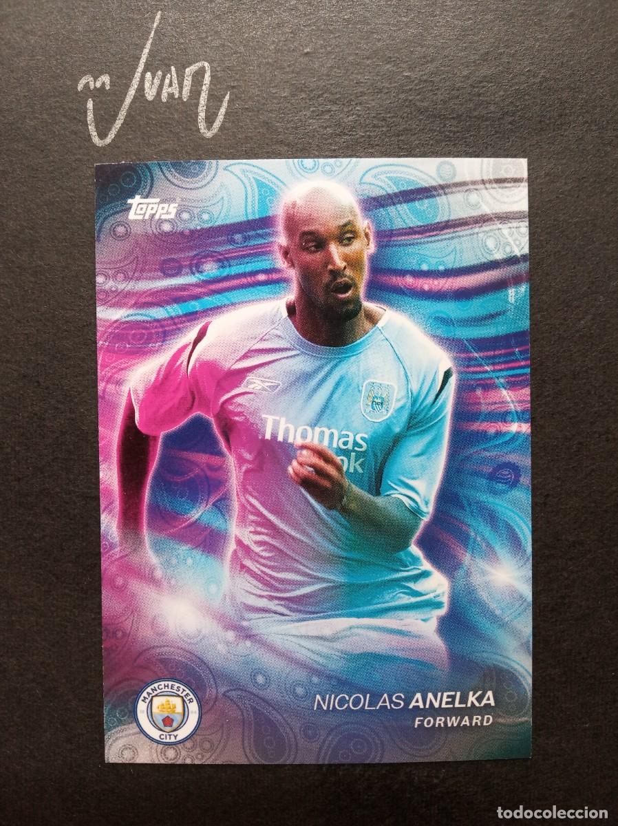 Cromos de F&uacute;tbol: N&ordm; 31 LEGENDS ANELKA MANCHESTER CITY FRANCIA⚽ TOPPS &reg; TEAM SET 2023 2024 PREMIER 23 24 NUEVO