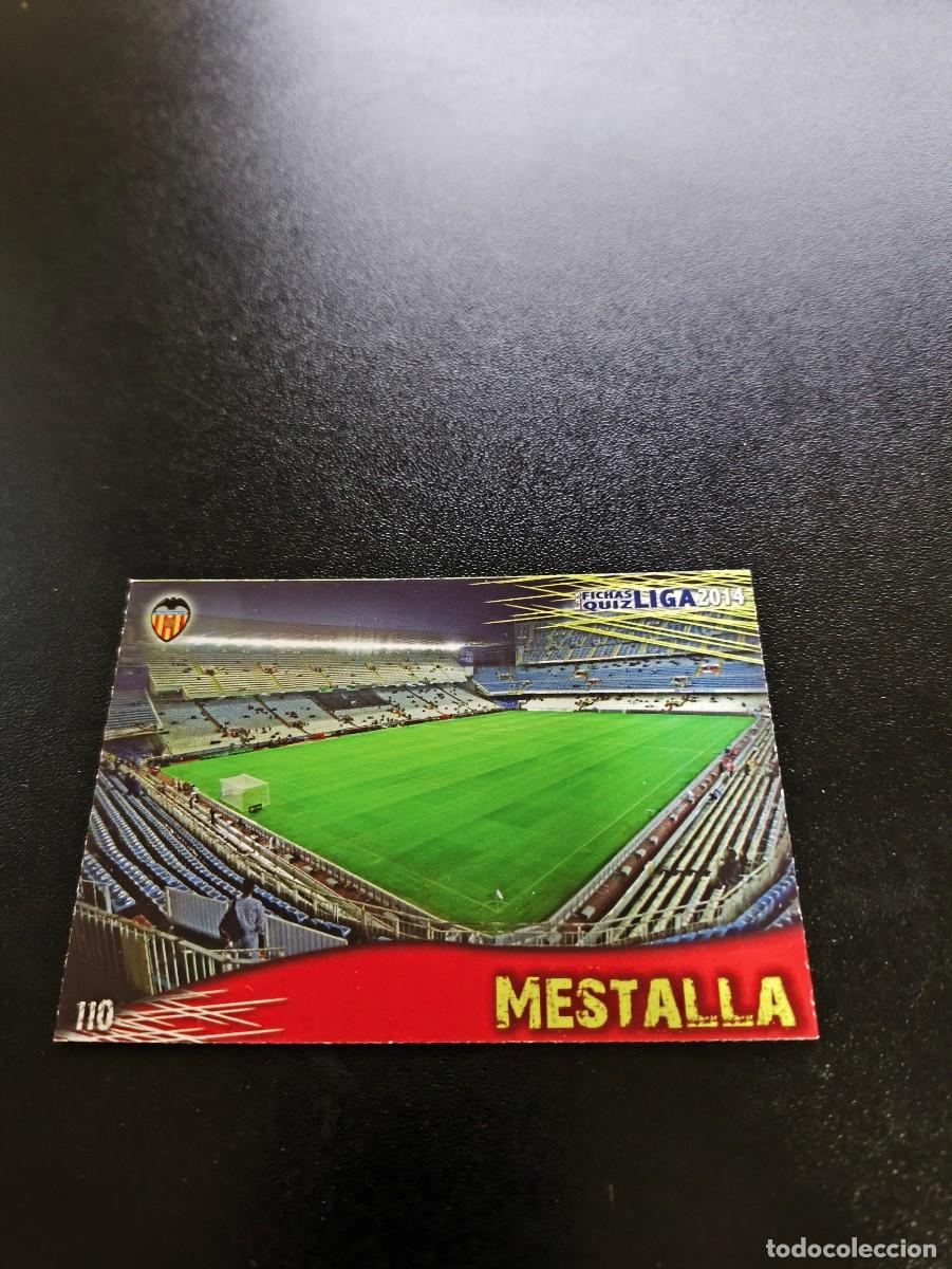 Cromos de F&uacute;tbol: 110 MESTALLA FONDO MATE VALENCIA MUNDICROMO LIGA 2013 2014 13 14 NO PANINI ESTE