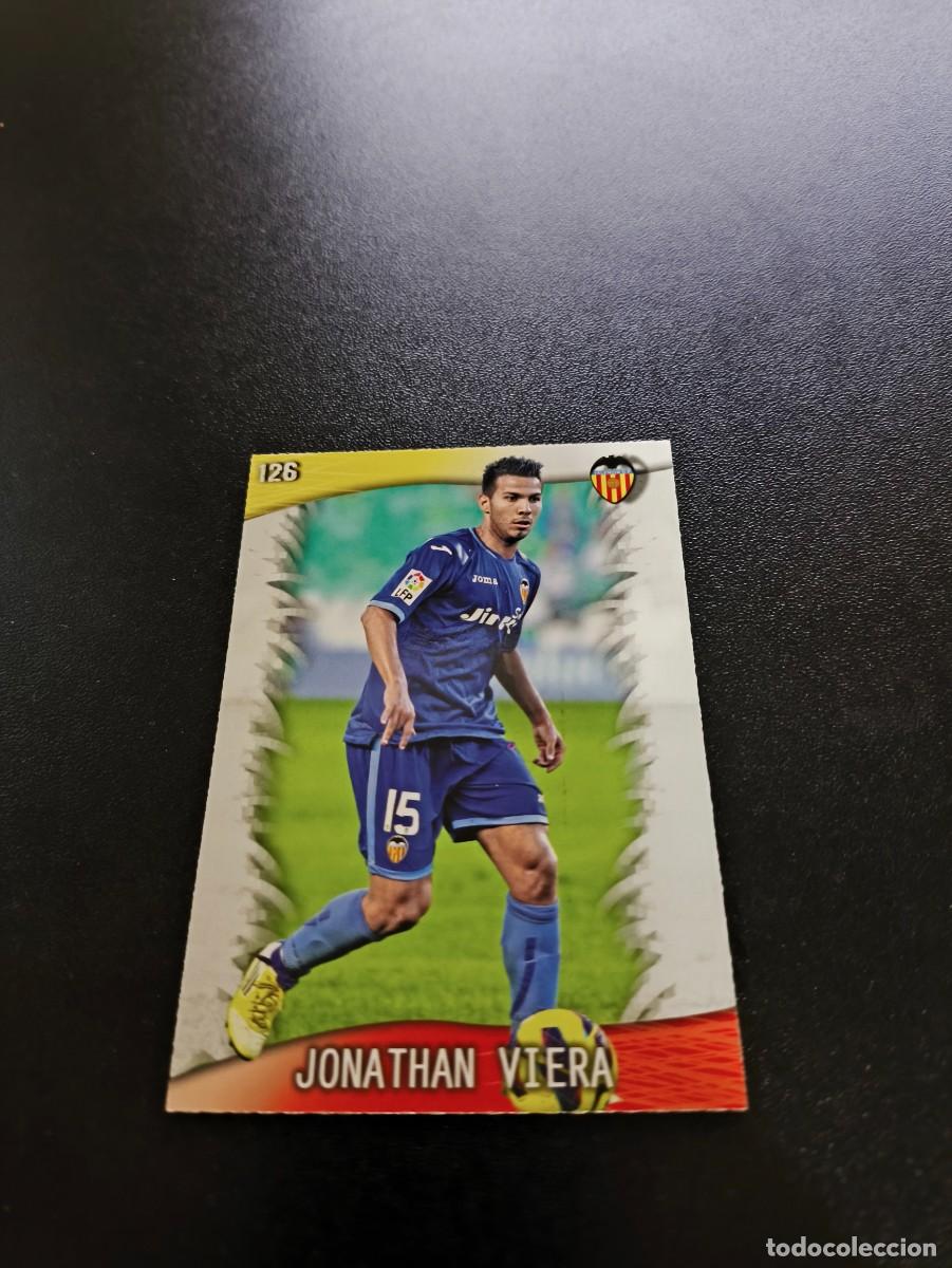 Fu&szlig;ball-Sticker: 126 Jonathan Viera VALENCIA MUNDICROMO LIGA 2013 2014 13 14 NO PANINI ESTE MEGACRACKS