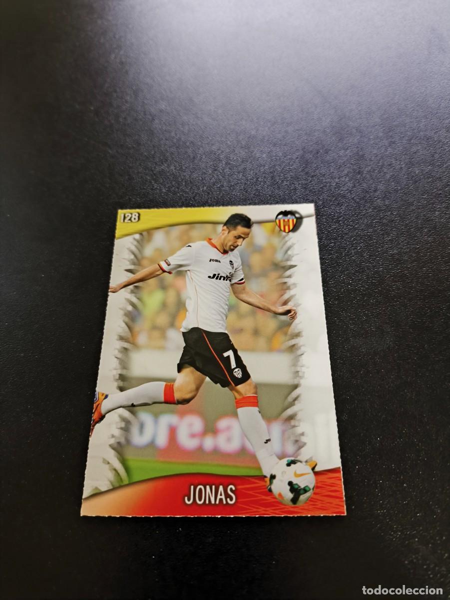 Cromos de Futebol: 128 Jonas VALENCIA MUNDICROMO LIGA 2013 2014 13 14 NO PANINI ESTE MEGACRACKS