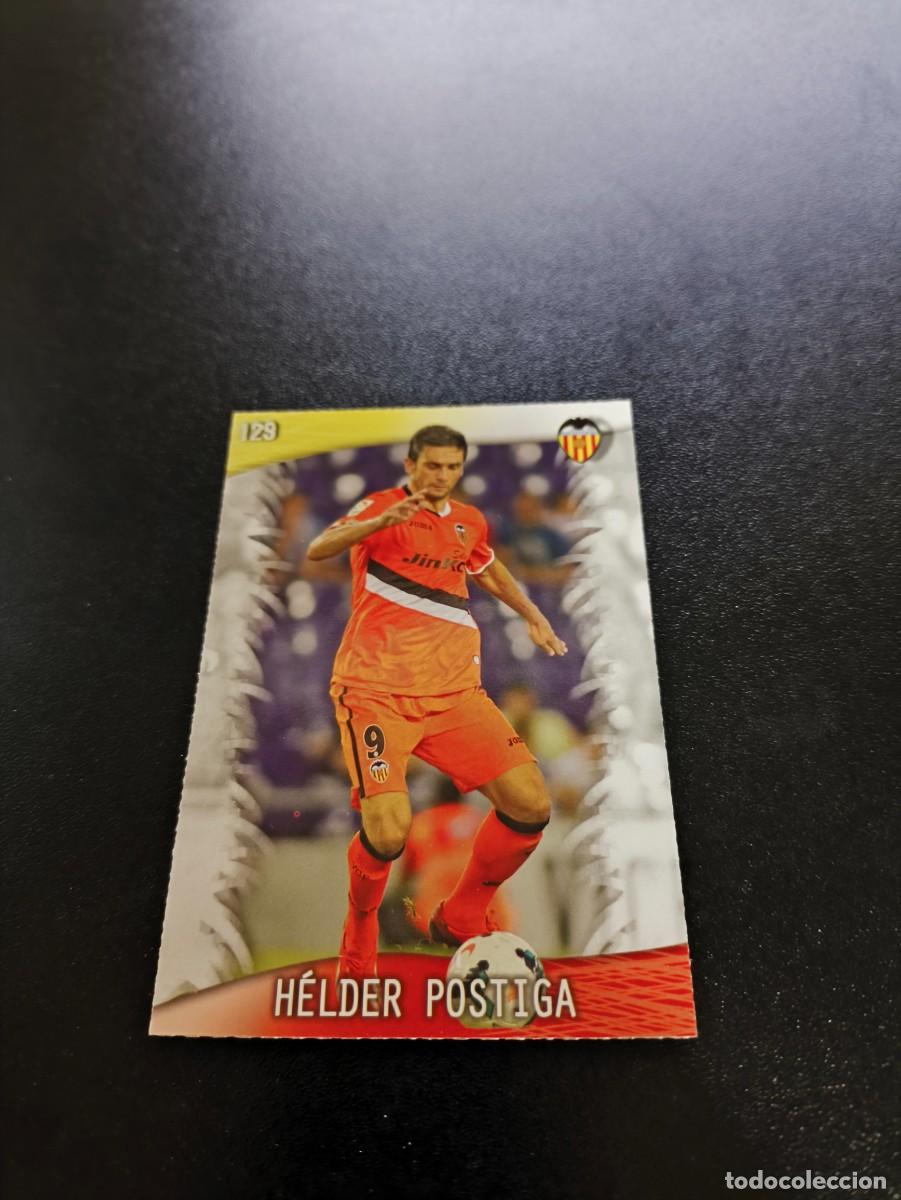 Cromos de Futebol: 129 H&eacute;lder Postiga VALENCIA MUNDICROMO LIGA 2013 2014 13 14 NO PANINI ESTE MEGACRACKS