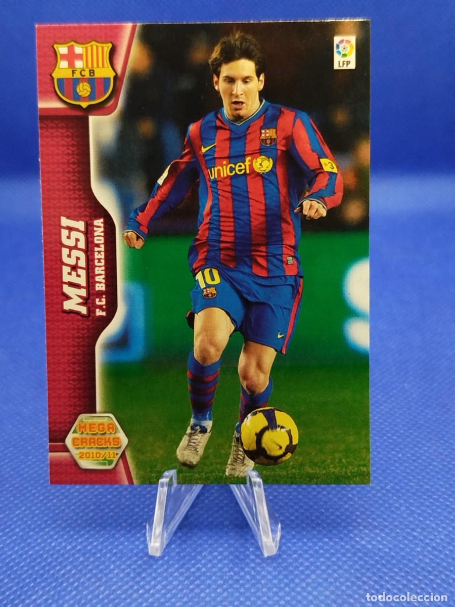 Cromos de F&uacute;tbol: #69 LIONEL MESSI FC BARCELONA 10 11 PANINI MEGACRACKS MGK 2010 2011