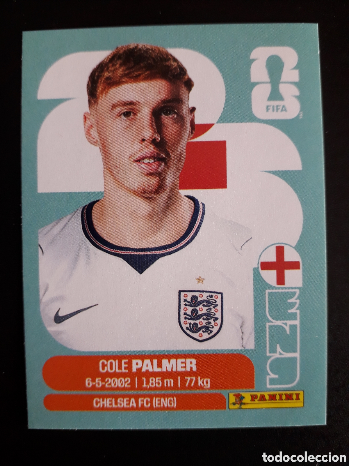 Cromos de F&uacute;tbol: PALMER INGLATERRA ENG 12 MUNDIAL F&Uacute;TBOL 2026 FIFA WORLD CUP PANINI SIN PEGAR PEDIDO M&Iacute;NIMO 3&euro;