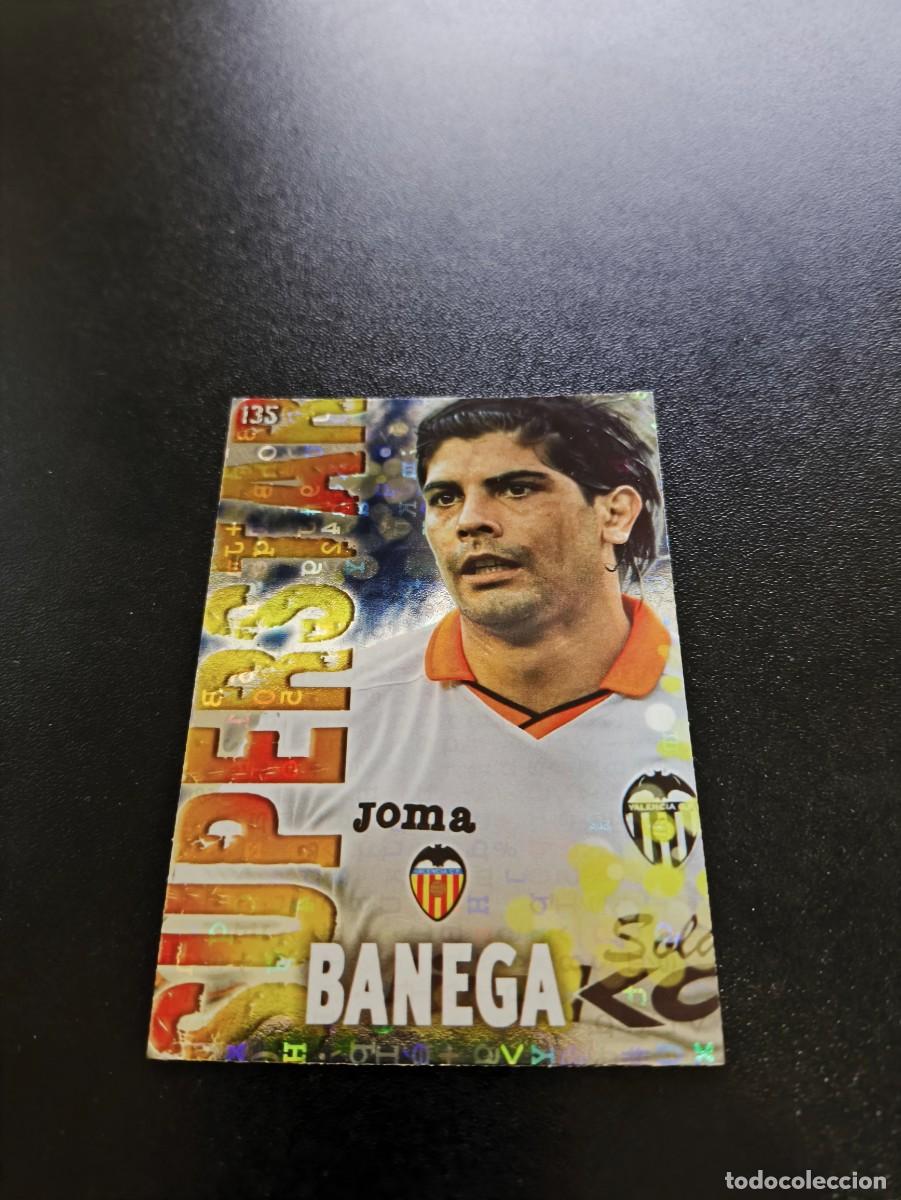 Cromos de F&uacute;tbol: 135 BANEGA FONDO LETRAS VALENCIA MUNDICROMO LIGA 2013 2014 13 14 NO PANINI ESTE MEGACRACKS