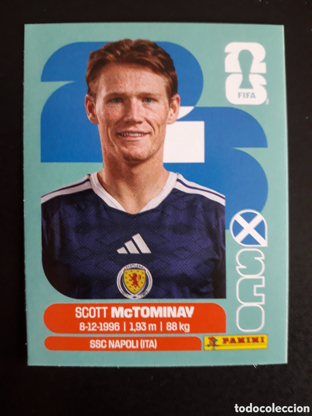 Cromos de F&uacute;tbol: McTOMINAV ESCOCIA SCO 11 MUNDIAL F&Uacute;TBOL 2026 FIFA WORLD CUP PANINI SIN PEGAR PEDIDO M&Iacute;NIMO 3&euro;