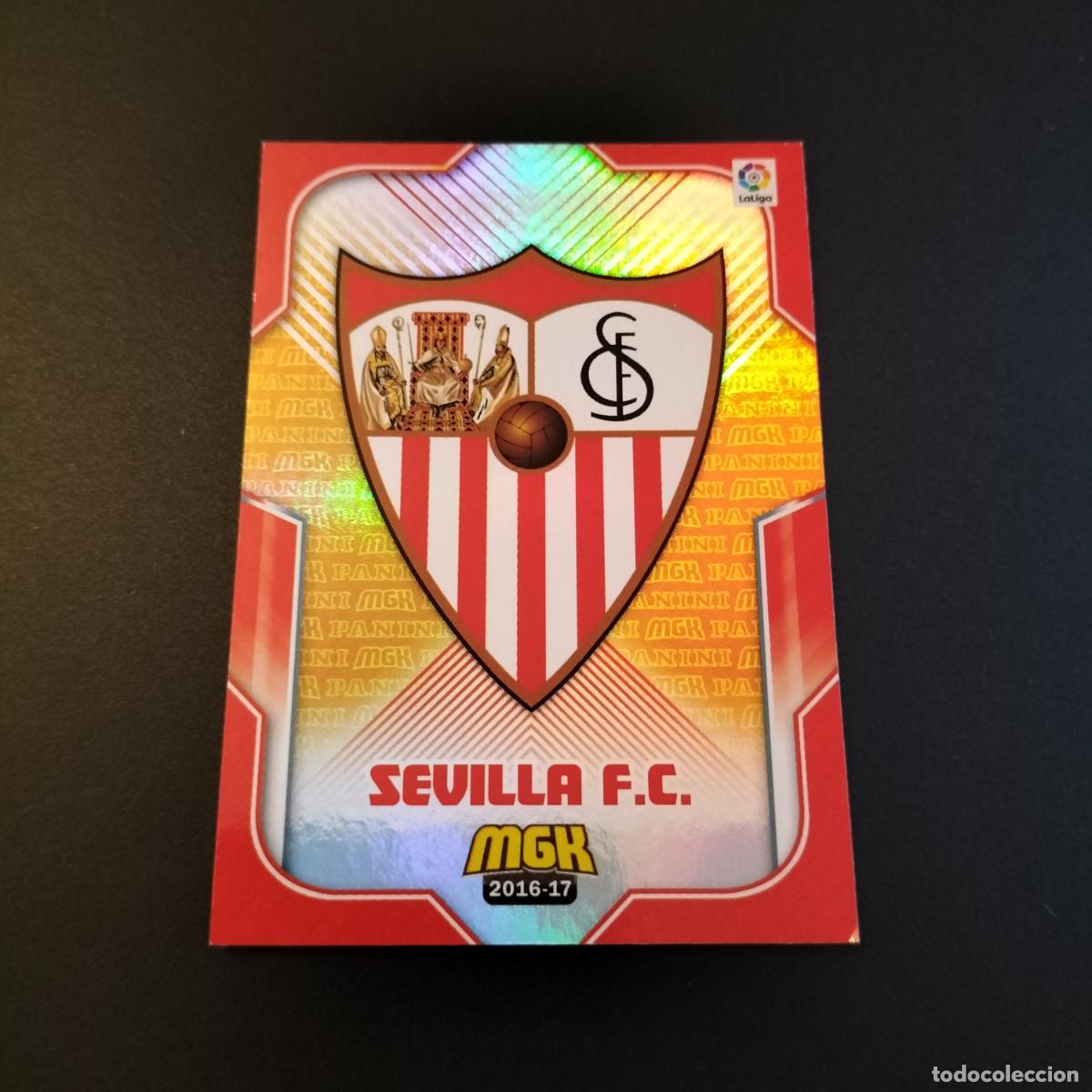 Cromos de F&uacute;tbol: MGK 433 ESCUDO SEVILLA CROMOS ALBUM MEGACRACKS LIGA FUTBOL 2016 2017 16 17