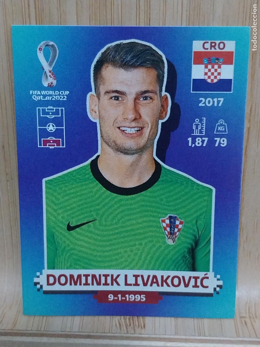 Cromos de Futebol: LIVAKOVIC CROACIA CRO 3 QATAR 2022 PANINI CROMO SIN PEGAR NUNCA ORIGINAL *