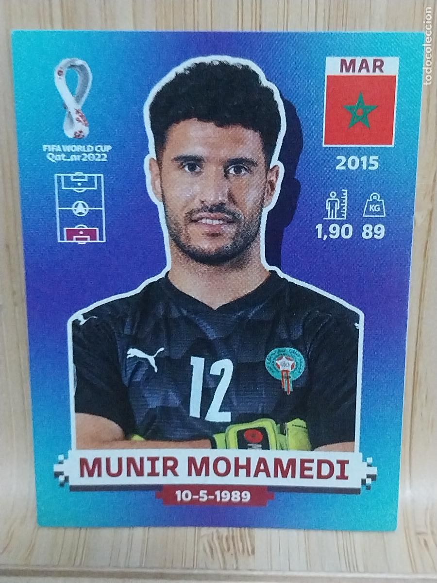 Cromos de F&uacute;tbol: MOHAMEDI MARRUECOS MAR 4 QATAR 2022 PANINI CROMO SIN PEGAR NUNCA ORIGINAL *