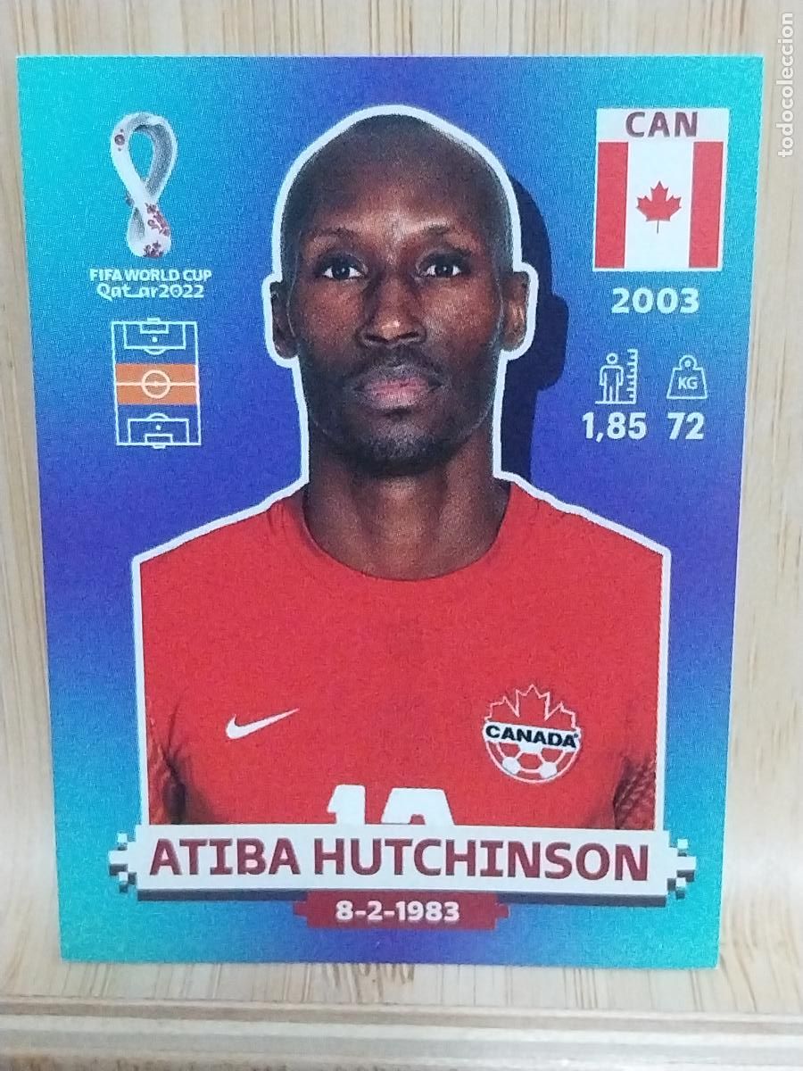 Cromos de F&uacute;tbol: HUTCHINSON CANADA CAN 14 QATAR 2022 PANINI CROMO SIN PEGAR NUNCA ORIGINAL