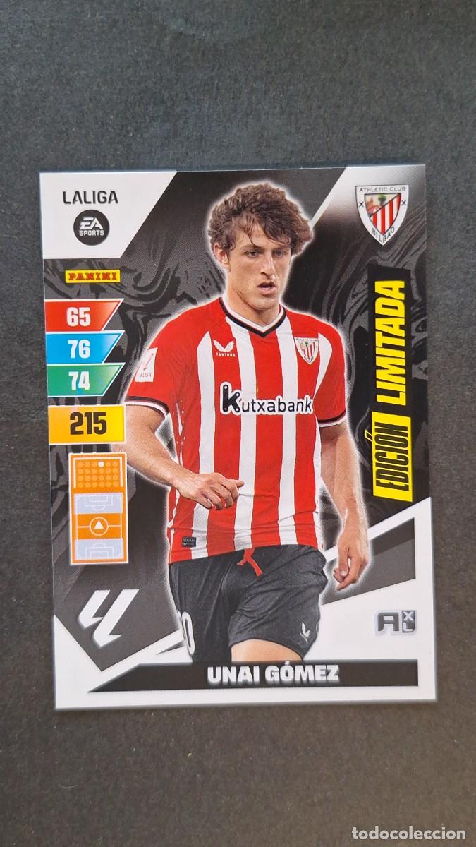 Cartes &agrave; collectionner de Football: L1 UNAI GOMEZ ATHLETIC CLUB DE BILBAO EDICION LIMITADA ADRENALYN XL LIGA 2023/2024 23 24 PANINI