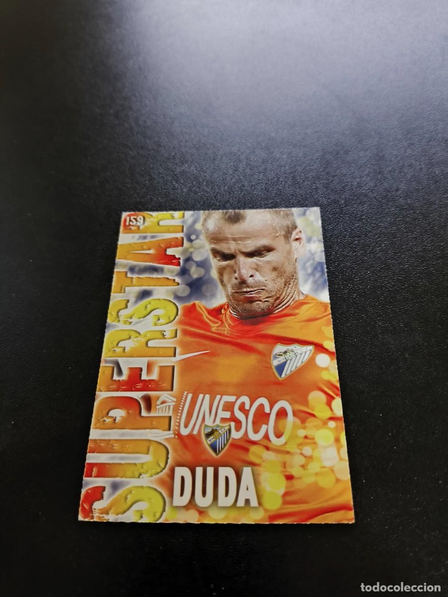 Cartes &agrave; collectionner de Football: 159 DUDA SUPERTAR FONDO MATE MALAGA MUNDICROMO LIGA 2013 2014 13 14 NO PANINI ESTE MEGACRACKS