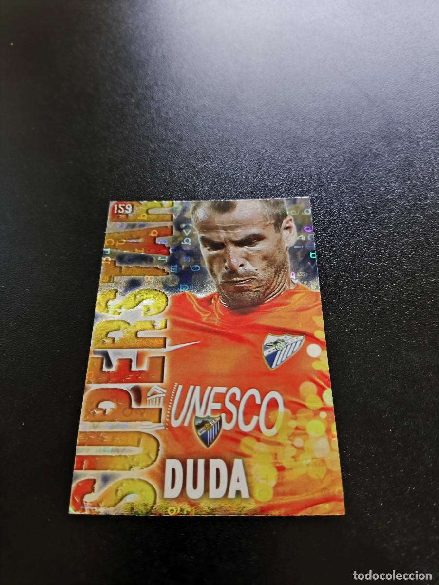 Football Stickers: 159 DUDA SUPERTAR FONDO LETRAS MALAGA MUNDICROMO LIGA 2013 2014 13 14 NO PANINI ESTE MEGACRACKS