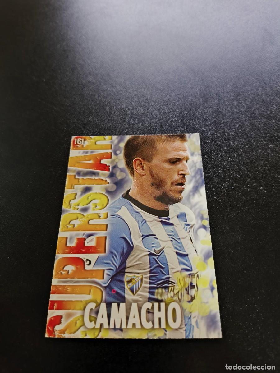 Cromos de F&uacute;tbol: 161 CAMACHO SUPERSTAR FONDO MATE MALAGA MUNDICROMO LIGA 2013 2014 13 14 NO PANINI ESTE MEGACRACKS
