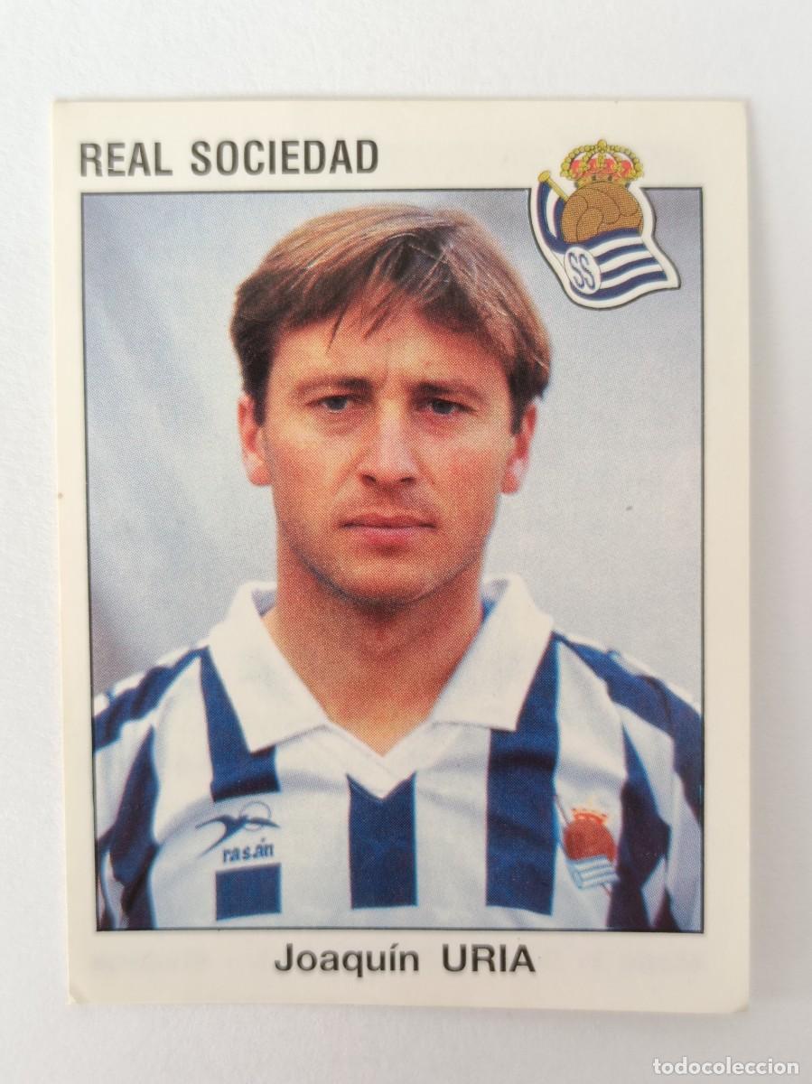 Cromos de F&uacute;tbol: #266 URIA (REAL SOCIEDAD) LIGA 93/94 PANINI