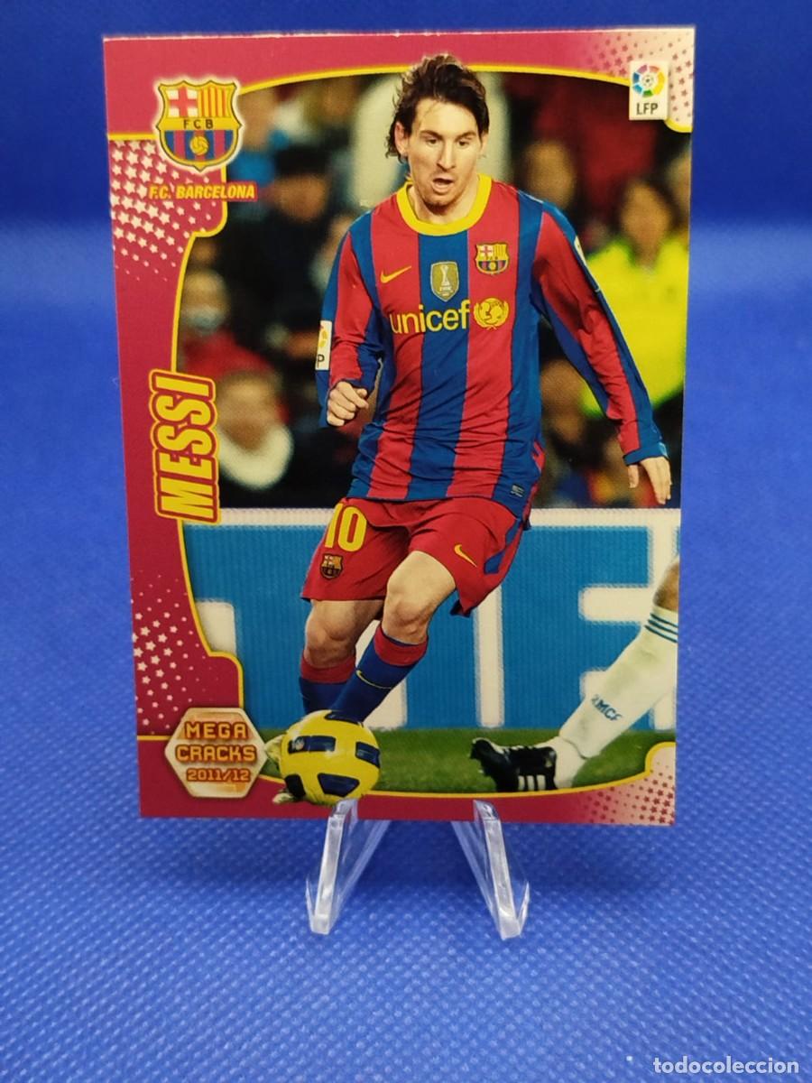 Cromos de F&uacute;tbol: #53 LIONEL MESSI FC BARCELONA 2011 2012 PANINI MEGACRACKS MGK 11 12