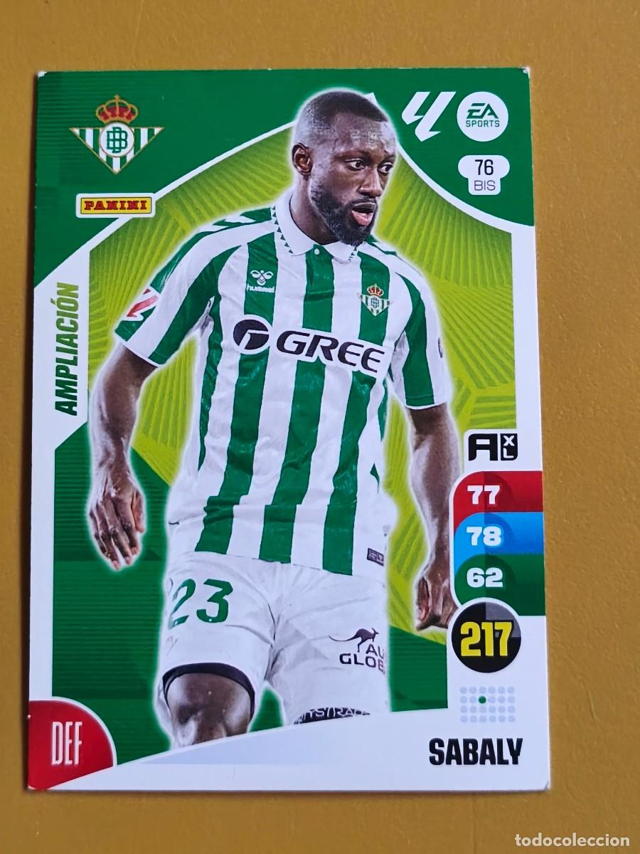 Cromos de F&uacute;tbol: sabaly, 2024 25 ampliacion