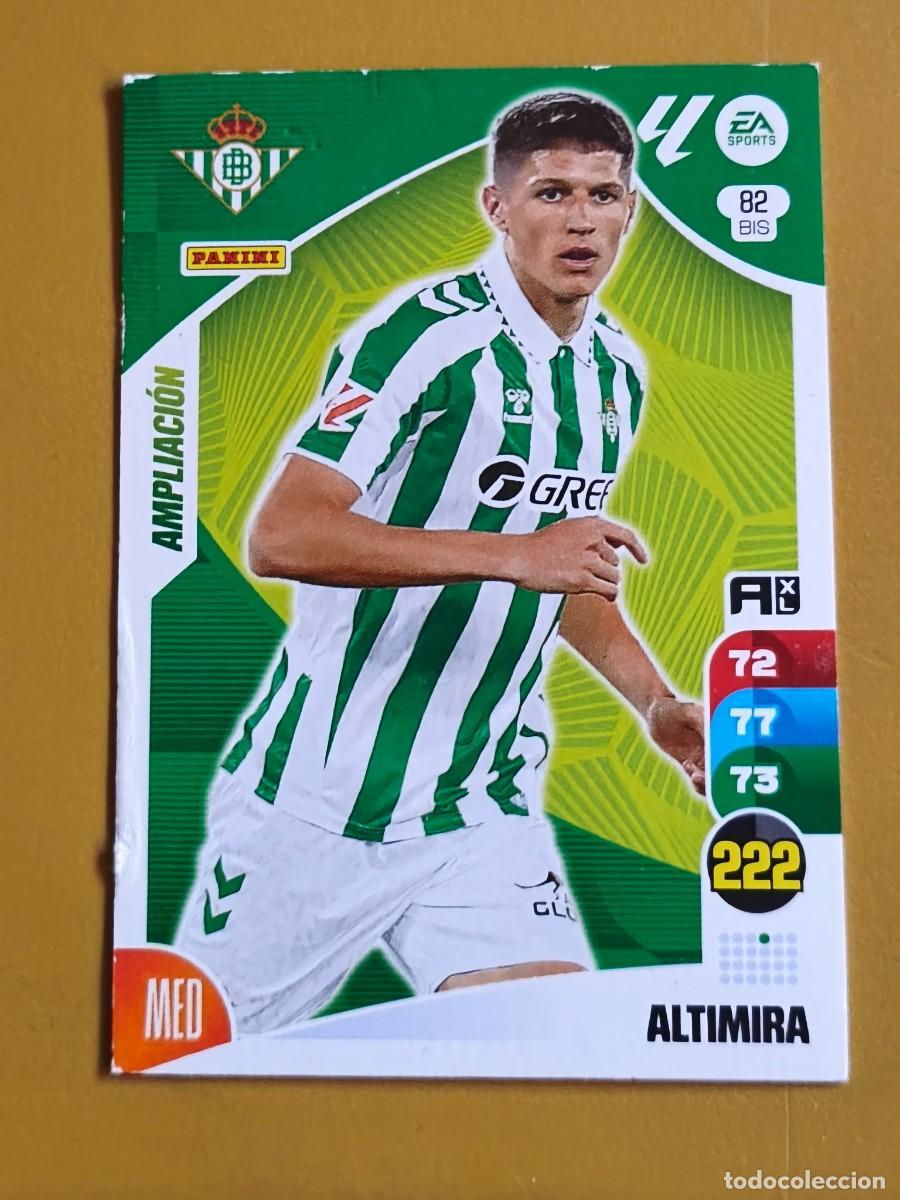 Cromos de F&uacute;tbol: altimira, 2024 25 ampliacion