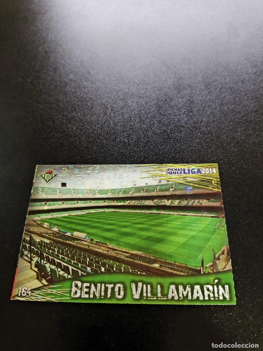 Cromos de F&uacute;tbol: 164 VILLAMARIN FONDO BRILLO LISO BETIS MUNDICROMO LIGA 2013 2014 13 14 NO PANINI ESTE MEGACRACKS