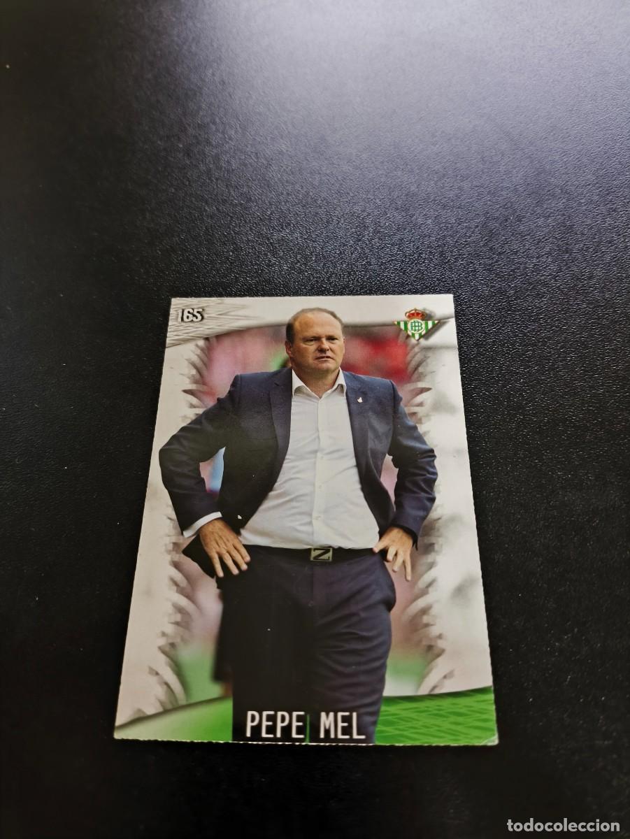 Cromos de F&uacute;tbol: 165 Pepe Mel BETIS MUNDICROMO LIGA 2013 2014 13 14 NO PANINI ESTE MEGACRACKS
