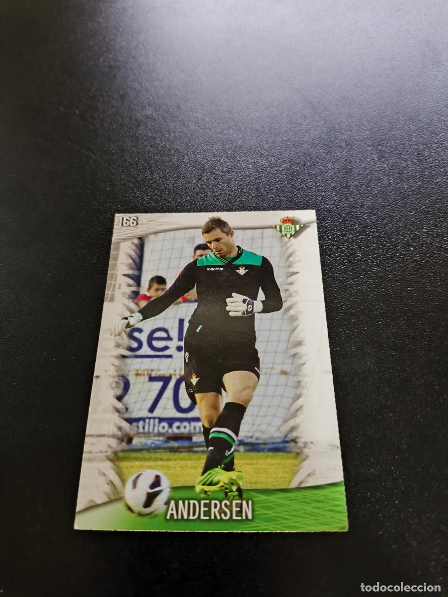 Cromos de F&uacute;tbol: 166 Andersen BETIS MUNDICROMO LIGA 2013 2014 13 14 NO PANINI ESTE MEGACRACKS