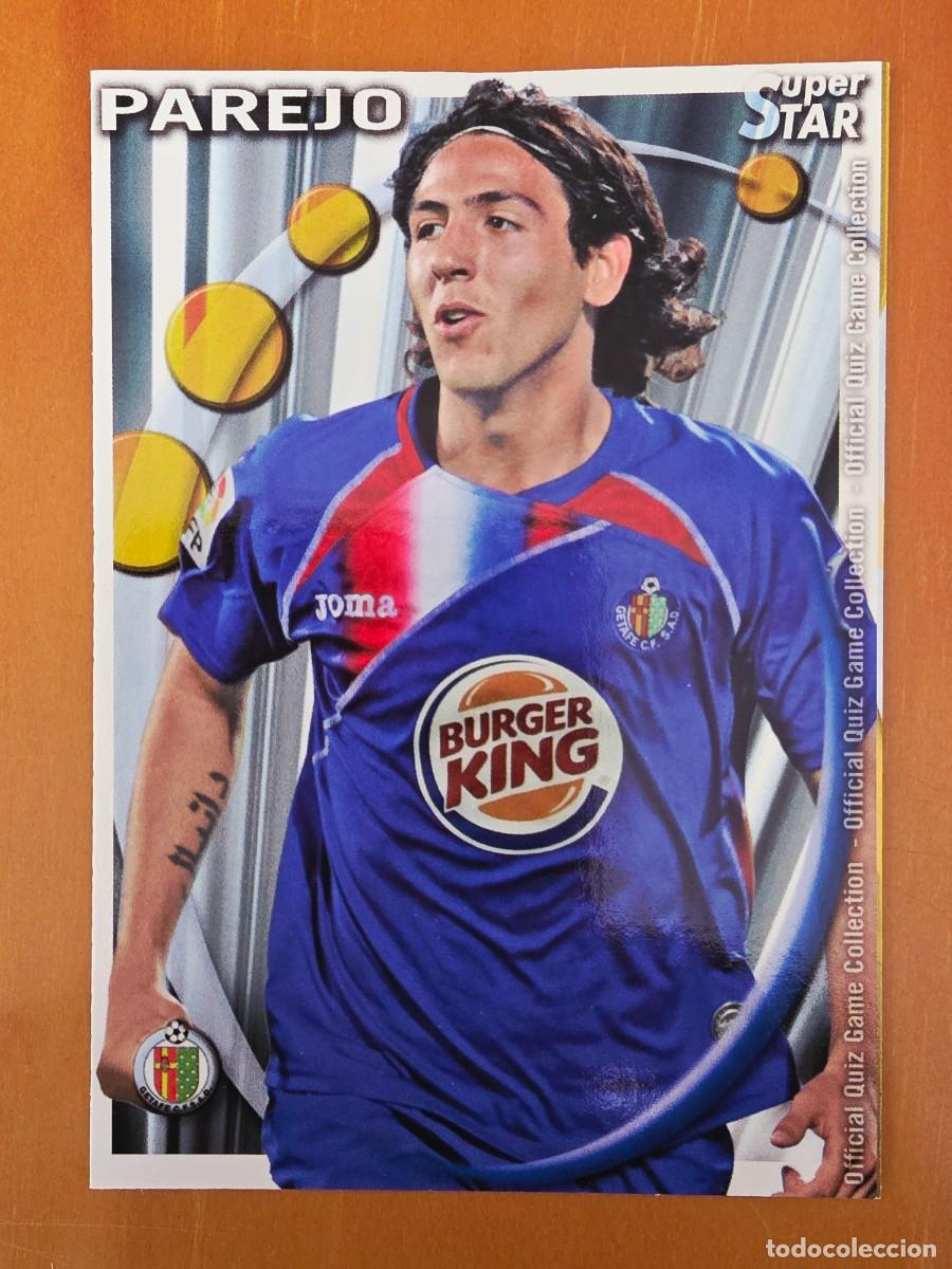 Cromos de F&uacute;tbol: 159 Dani Parejo, Super Star, Getafe CF, Mundicromo Sport Fichas Quiz de la Liga 2010 2011