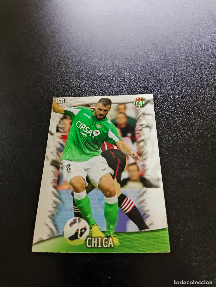 Cromos de F&uacute;tbol: 168 Chica BETIS MUNDICROMO LIGA 2013 2014 13 14 NO PANINI ESTE MEGACRACKS
