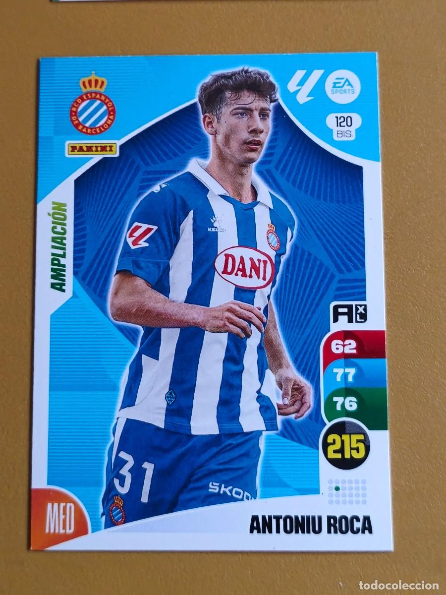 Cromos de F&uacute;tbol: antoniu roca, 2024 25 ampliacion