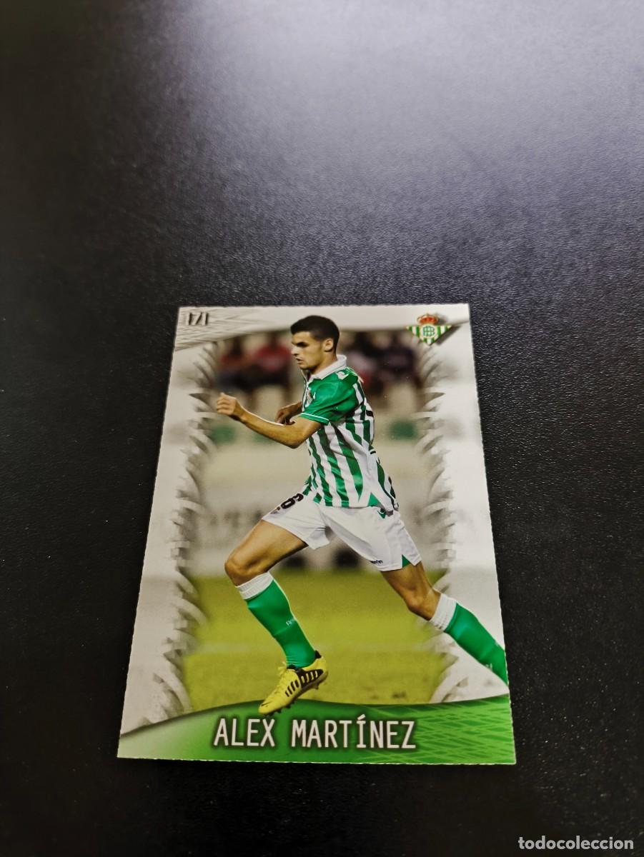 Cromos de F&uacute;tbol: 171 Alex Mart&iacute;nez BETIS MUNDICROMO LIGA 2013 2014 13 14 NO PANINI ESTE MEGACRACKS