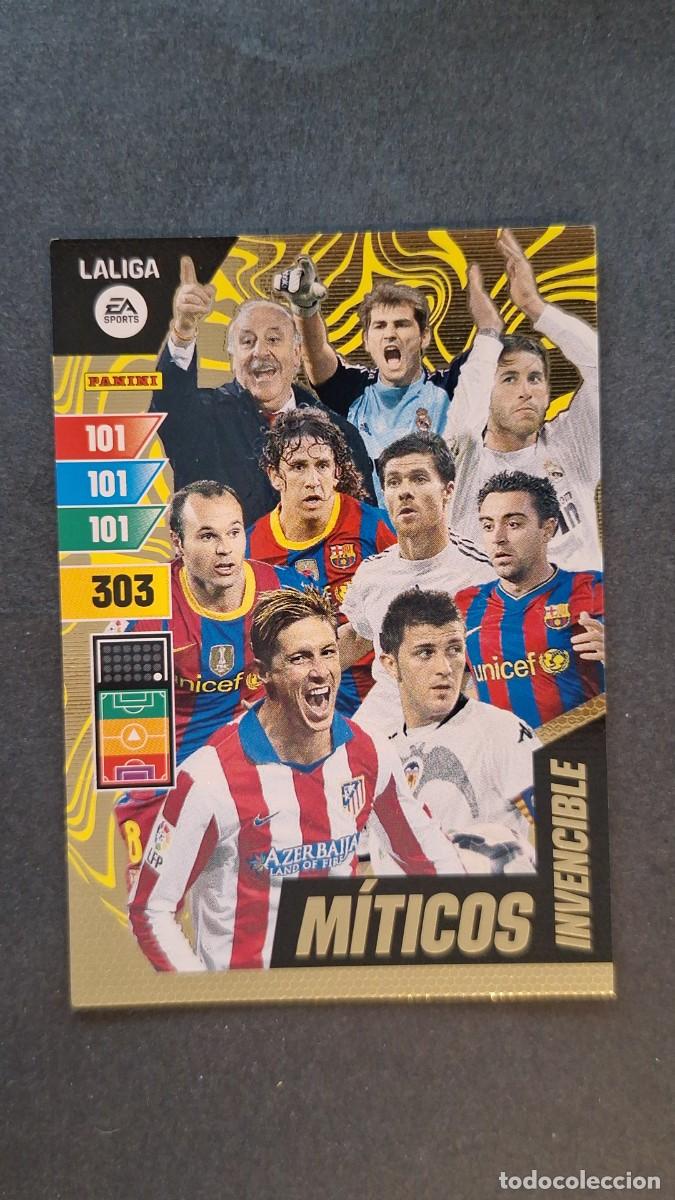 Cromos de F&uacute;tbol: L1 MITICOS INVENCIBLES ADRENALYN XL LIGA 2023/2024 23 24 PANINI