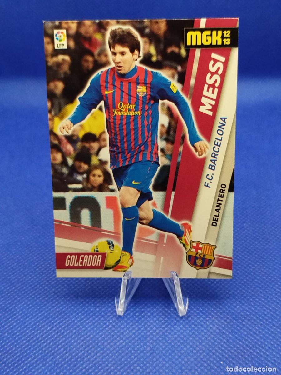 Cromos de F&uacute;tbol: #52 LIONEL MESSI FC BARCELONA 2012 2013 PANINI MEGACRACKS MGK 12 13 &rdquo;GOLEADOR&rdquo;