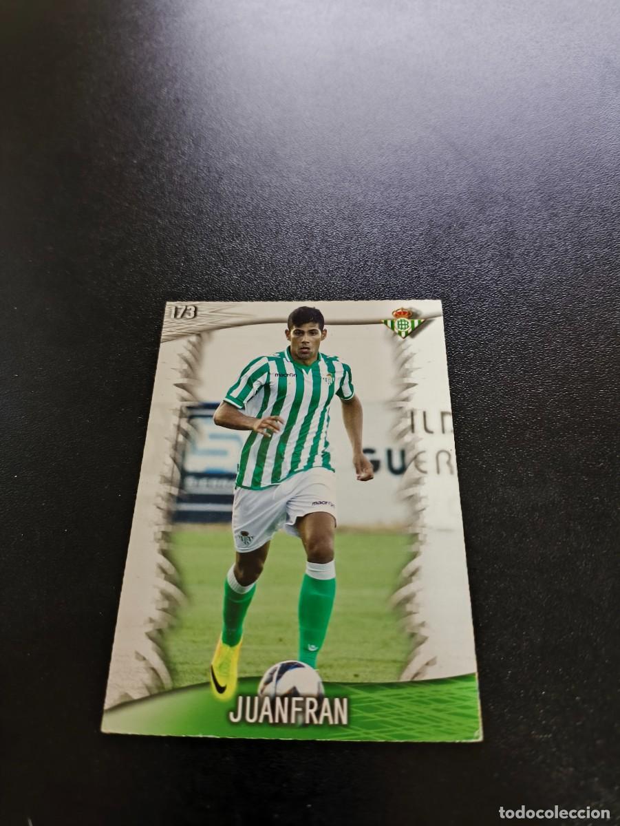 Cartes &agrave; collectionner de Football: 173 Juanfran BETIS MUNDICROMO LIGA 2013 2014 13 14 NO PANINI ESTE MEGACRACKS