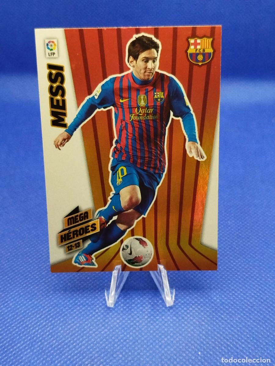 Figurine di Calcio: #375 LIONEL MESSI FC BARCELONA 2012 2013 PANINI MEGACRACKS MGK 12 13 &rdquo;MEGA HEROES&rdquo;