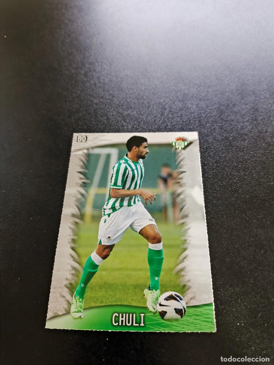 Cromos de F&uacute;tbol: 180 Chuli BETIS MUNDICROMO LIGA 2013 2014 13 14 NO PANINI ESTE MEGACRACKS