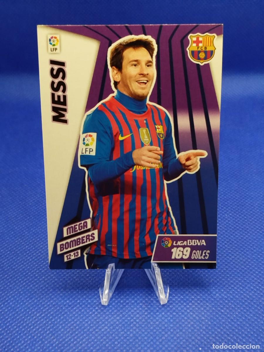 Fu&szlig;ball-Sticker: #414 LIONEL MESSI FC BARCELONA 2012 2013 PANINI MEGACRACKS MGK 12 13 &rdquo;BOMBERS - 169 GOLES LIGA BBVA&rdquo;