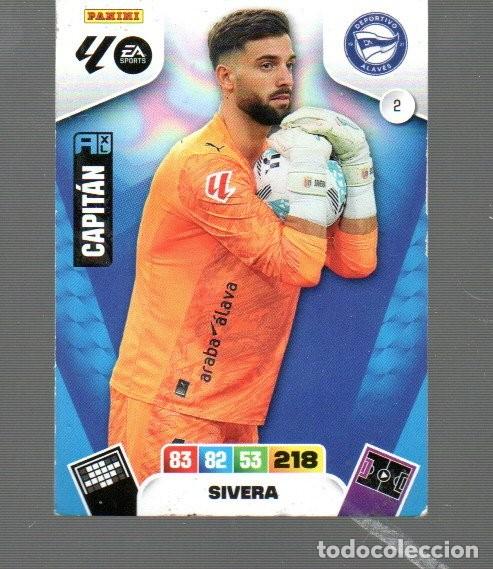 Cromos de F&uacute;tbol: CROMOS DE FUTBOL XL. ADRENALYN PANINI DEL ALAV&Eacute;S N&ordm; 2 SIVERA