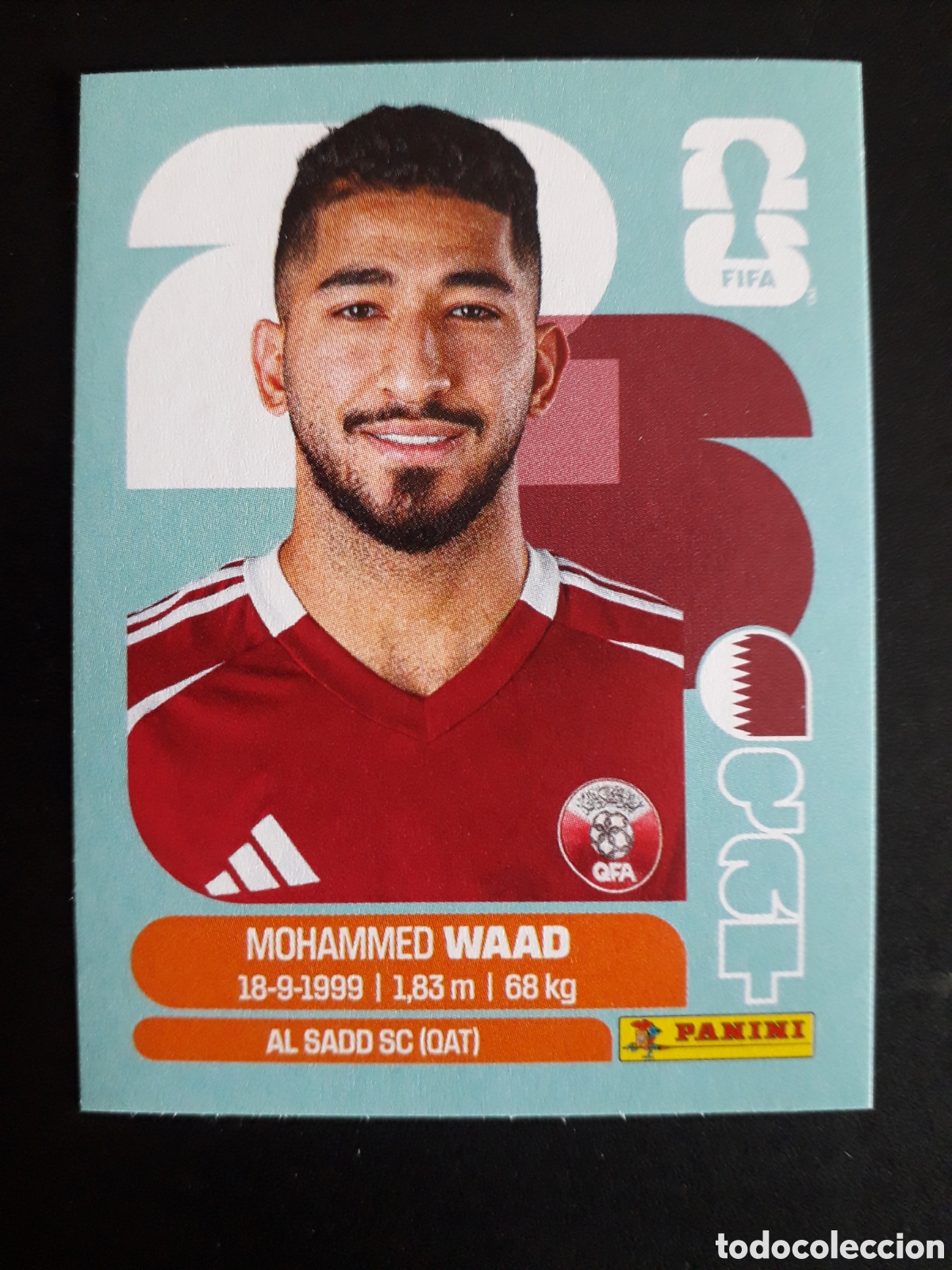Cromos de F&uacute;tbol: WAAD QATAR QAT 14 MUNDIAL F&Uacute;TBOL 2026 FIFA WORLD CUP PANINI SIN PEGAR PEDIDO M&Iacute;NIMO 3&euro;.