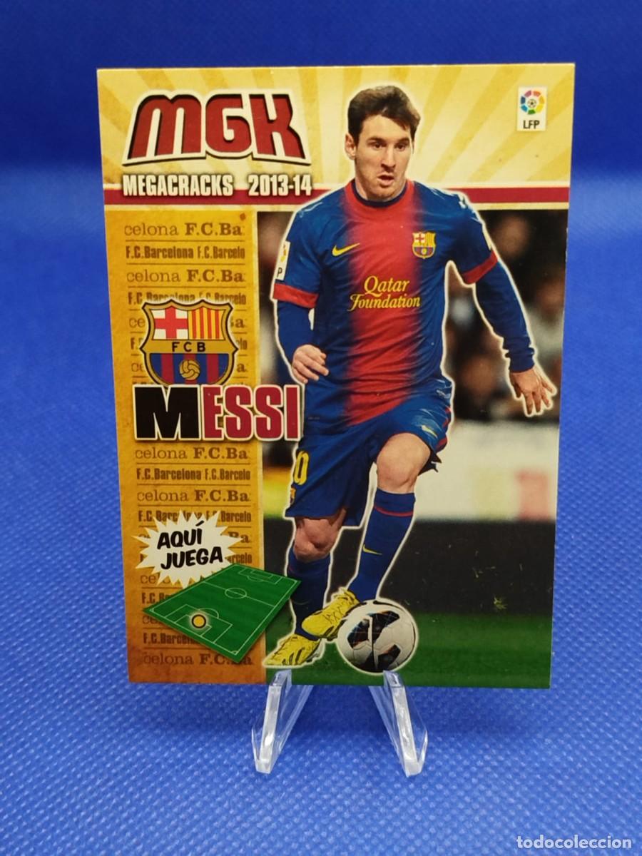 Cromos de F&uacute;tbol: #72 LIONEL MESSI FC BARCELONA 2013 2014 PANINI MEGACRACKS MGK 13 14