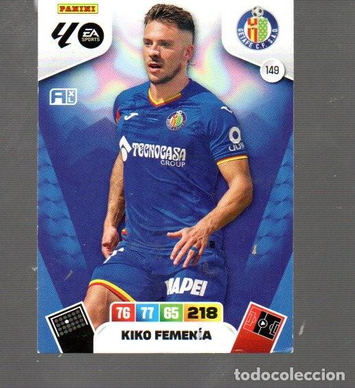 Cromos de F&uacute;tbol: CROMOS DE FUTBOL XL. ADRENALYN PANINI DEL GETAFE N&ordm; 149 KIKO FEMEN&Iacute;A