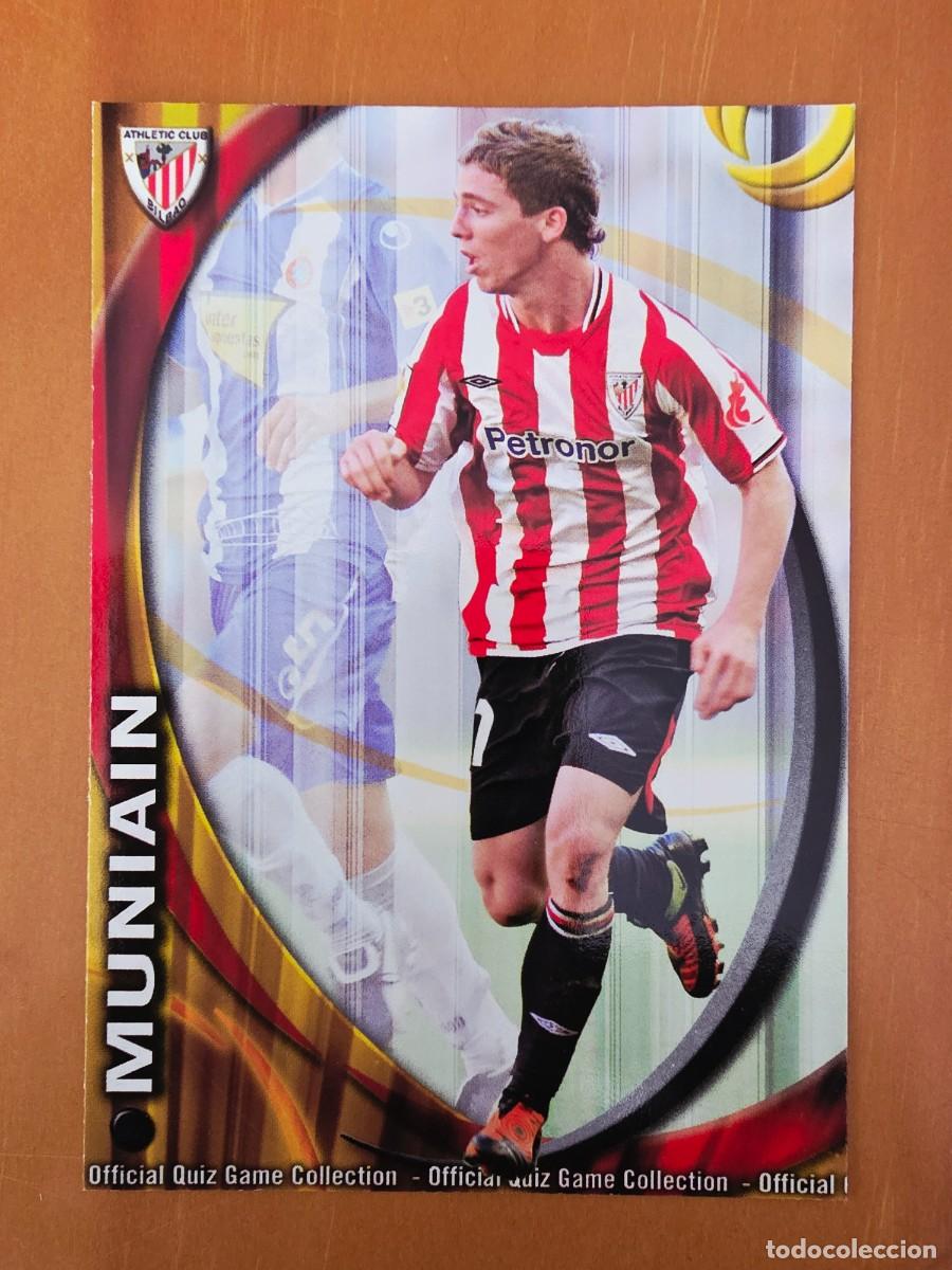 Cromos de F&uacute;tbol: 208 Iker Muniain, Athletic Club de Bilbao, Mundicromo Sport Fichas Quiz de la Liga 2010 2011