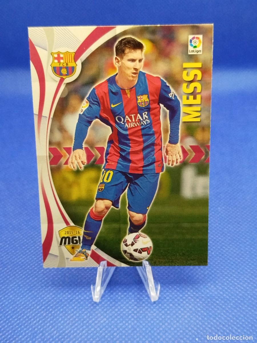 Cromos de F&uacute;tbol: #72 LIONEL MESSI FC BARCELONA 2015 2016 PANINI MEGACRACKS MGK 15 16