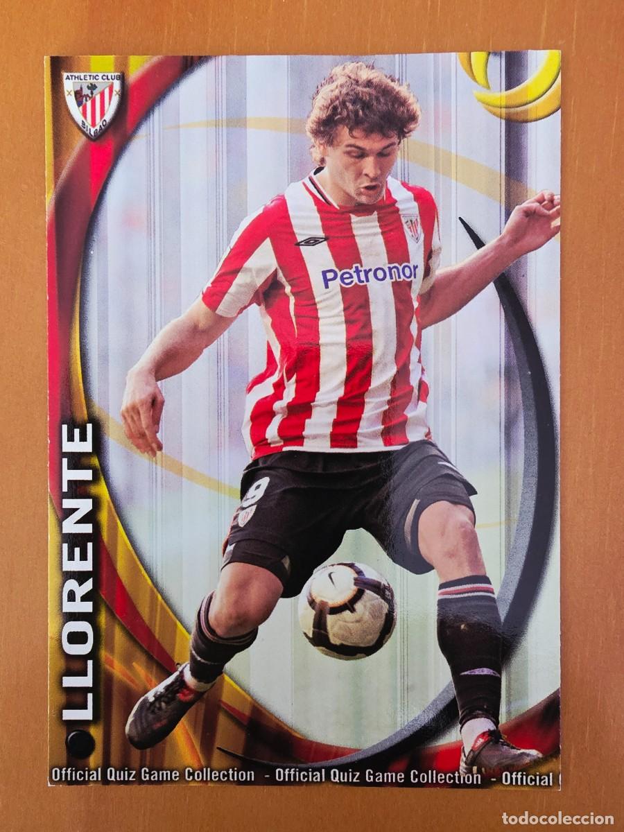Fu&szlig;ball-Sticker: 210 Fernando Llorente, Athletic Club de Bilbao, Mundicromo Sport Fichas Quiz de la Liga 2010 2011