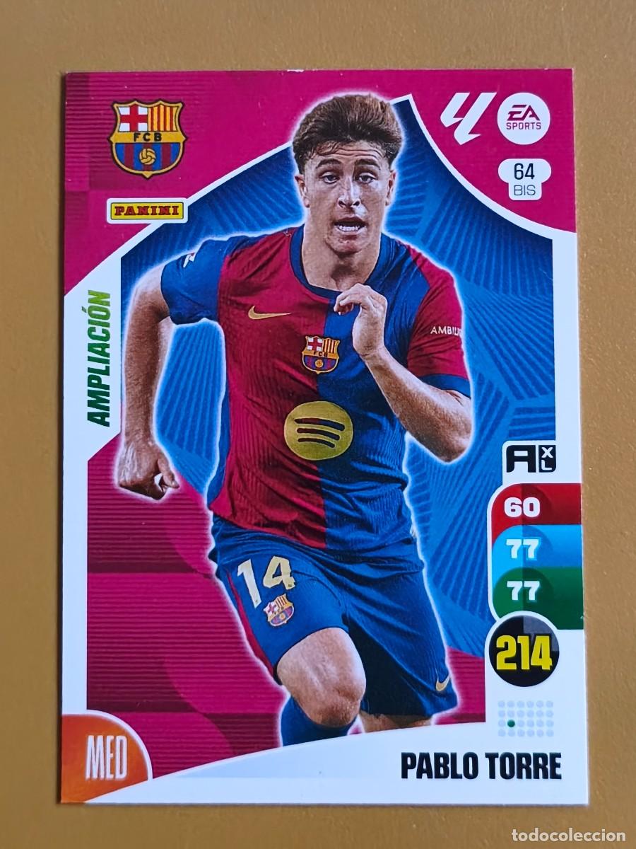 Fu&szlig;ball-Sticker: pablo torre, 2024 25 ampliacion