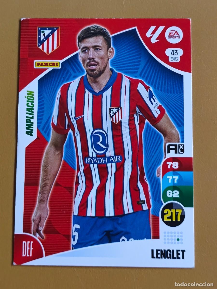 Cromos de F&uacute;tbol: lenglet, 2024 25 ampliacion
