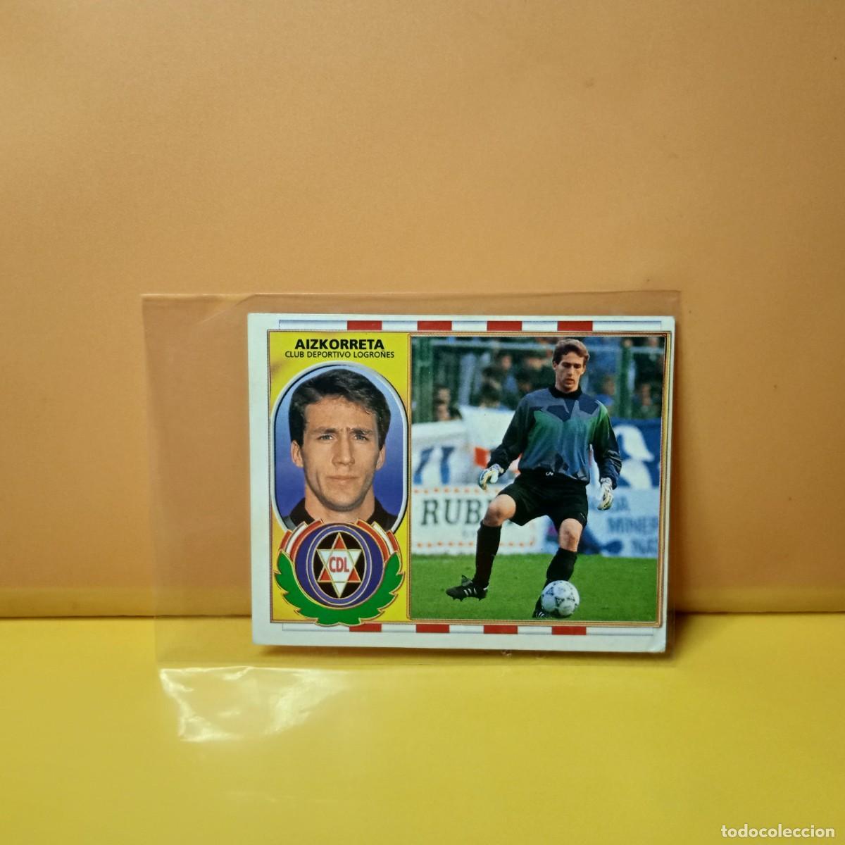 Cromos de F&uacute;tbol: EDICIONES ESTE 1996 1997 96 97 COLOCA AIZKORRETA CD LOGRO&Ntilde;ES