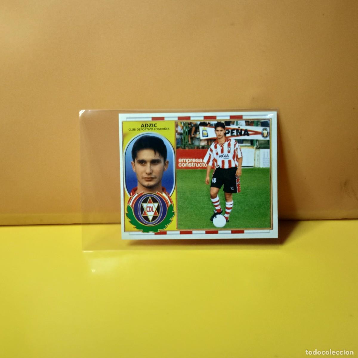 Fu&szlig;ball-Sticker: EDICIONES ESTE 1996 1997 96 97 COLOCA ADZIC CD LOGRO&Ntilde;ES