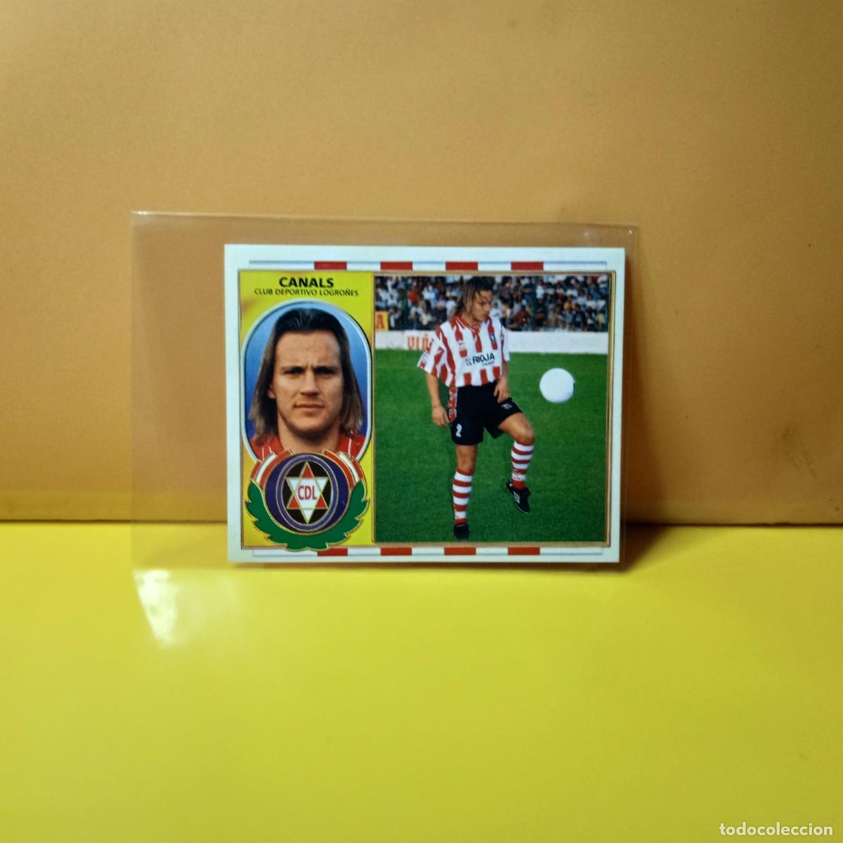 Fu&szlig;ball-Sticker: EDICIONES ESTE 1996 1997 96 97 COLOCA CANALS CD LOGRO&Ntilde;ES
