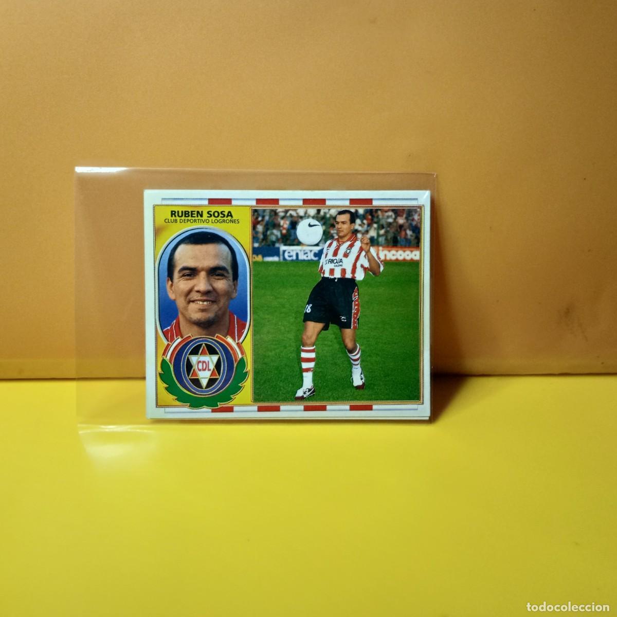 Cromos de F&uacute;tbol: EDICIONES ESTE 1996 1997 96 97 COLOCA RUBEN SOSA CD LOGRO&Ntilde;ES