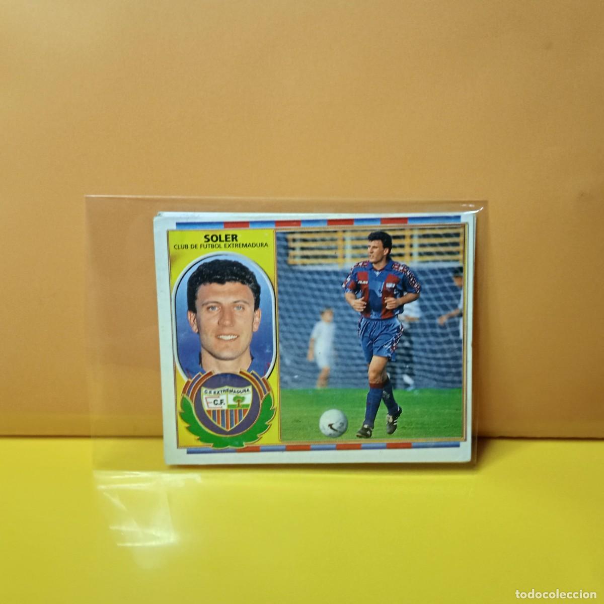 Cromos de F&uacute;tbol: EDICIONES ESTE 1996 1997 96 97 COLOCA SOLER C.F EXTREMADURA