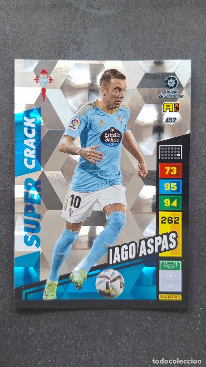 Cartes &agrave; collectionner de Football: L1 IAGO ASPAS CELTA DE VIGO 452 SUPER CRACK ADRENALYN XL LIGA 2022/2023 22 23 PANINI